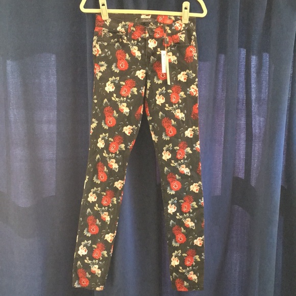 NWT Level 99 | Floral Skinny Jeans - Picture 3 of 7